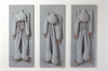 Permindar Kaur, ‘Untitled – 3 figures’, copper & fabric, each 65cm x 165cm x 30 cm, , 2013, Photo: Nick Dunmur