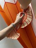 Varvara Keidan Shavrova, 'Tatline’s Drone’ and ‘Dare Mighty Things (Mars Rover Parachute, Reimagined), 2022, embroidery, merino wool panels, )installation detail)